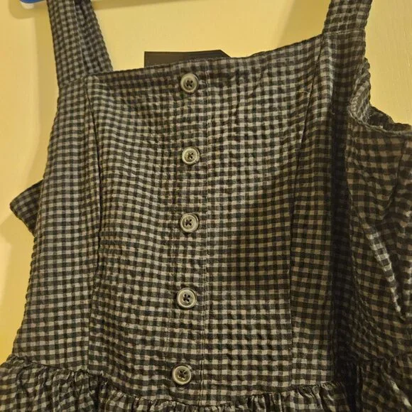 DISTURBIA Faythe Apron Midi dress Size US 10 - Picture 2 of 4